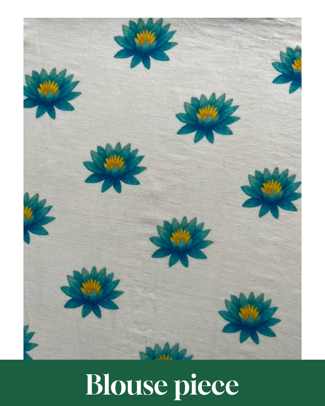 Petals and Sunshine - Printed Keral Handloom Saree