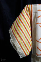 Meadow Muse - Printed Kerala Handloom Saree