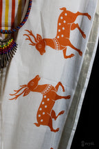 Meadow Muse - Printed Kerala Handloom Saree