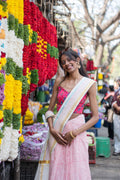 Bombay Mittai - Hand Block Printed Handwoven Cotton Saree